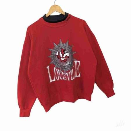 90er louisville cardinals crewneck sweatshirt ncaaa details 90er louisville cardinals crewneck sweatshirt ncaaa details