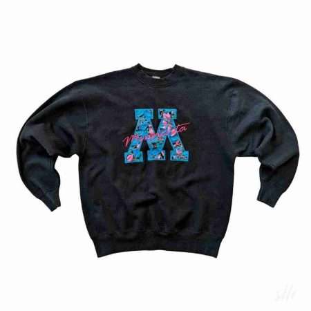90er vintage sweater minnesota universitaet logo gestickt xl front