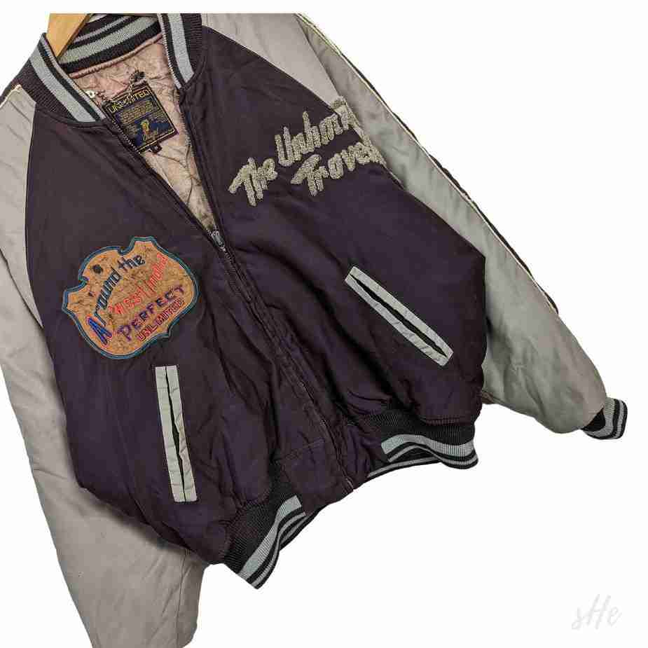 Vintage Unlimited Bomberjacke | Made in Italy | West Indien Stickerei | Gr. S Kopie von Kopie von Ohne Titel51