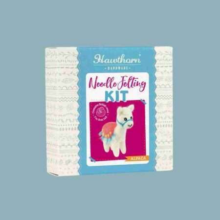alpaka mini nadelfilz set aus wolle geschenke nachhaltig bastelideen weihnachts geschenk handmade verpackung
