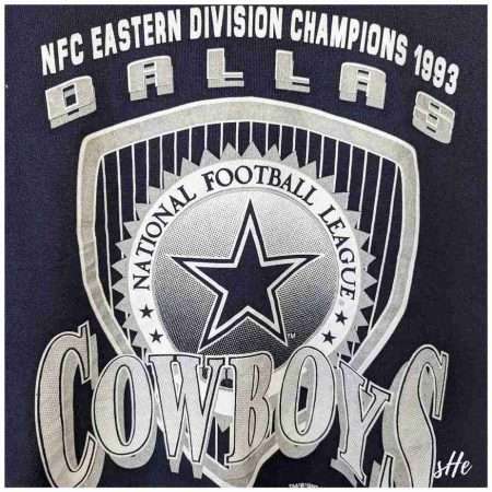 dallas cowboys vintages weatshirt 1991 print dallas cowboys vintages weatshirt 1991 print