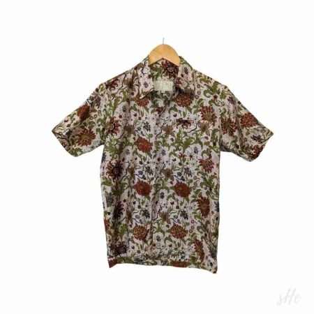 thailand vintage seidenbluse s damen