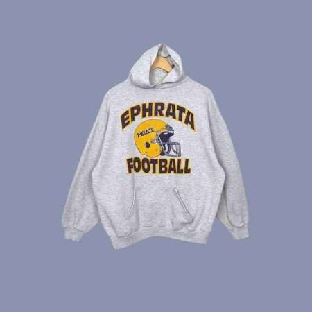 vintage hoodie damen l xl usa college football frontbild