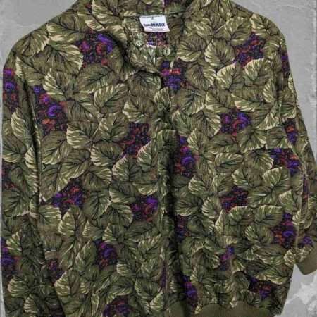 vintage pullover damen groesse m gruen lila vorne vintage pullover damen groesse m gruen lila vorne