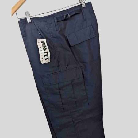 all weather fostex garments cargohose vintage blau w38 l35 neu