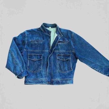 biancardi vintage jeansjacke 60er jahre arbeiterlook herrren xl frontbild