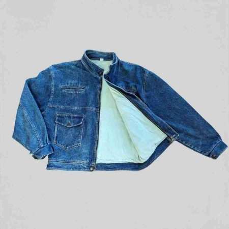 biancardi vintage jeansjacke 60er jahre arbeiterlook herrren xl vorne1