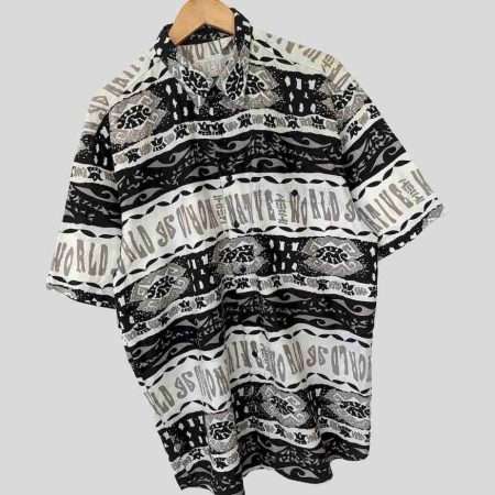 boho herren vintage hemd groesse l tall vorne