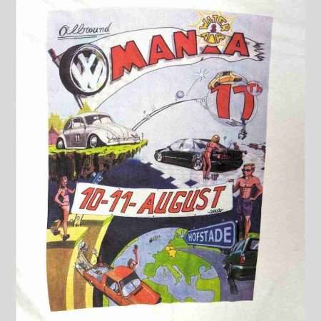 2000er vintage t shirt usa vw print