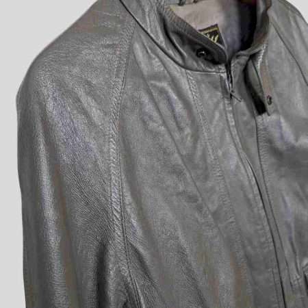 vintage lederjacke grau zustand vintage lederjacke grau zustand