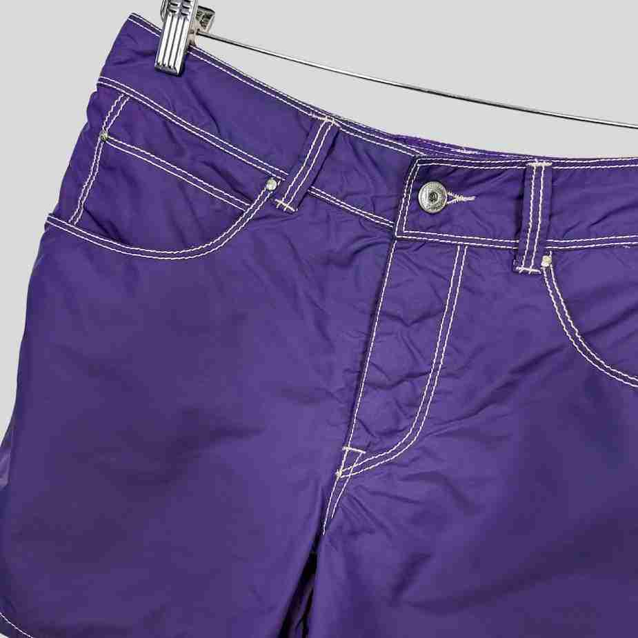 Lila Vintage Roy Rogers Beach Shorts Gr. S-M: 5 Pockets MAN RIVIERA details