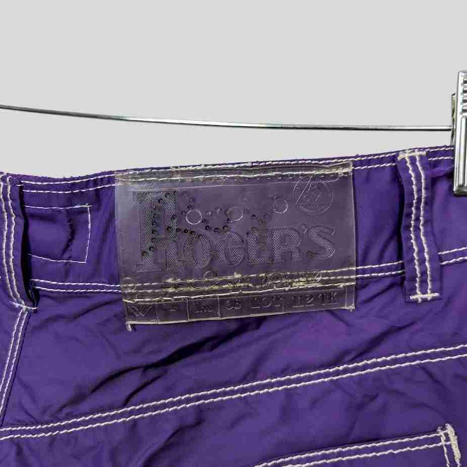 Lila Vintage Roy Rogers Beach Shorts Gr. S-M: 5 Pockets MAN RIVIERA lila vintage roy rodgers beach shorts1