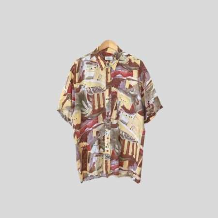 vintage sommerhemd online viskose