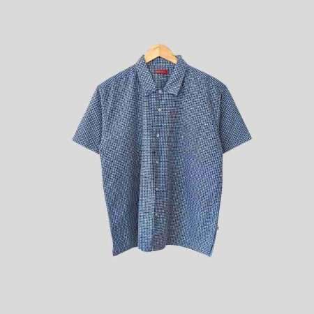 whispering smith herren hemd geometrisches muster