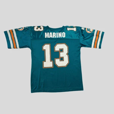Rückansicht des Dan Marino #13 Miami Dolphins Starter Home Jersey von 1995