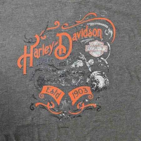 harley davidson vorderprint detail