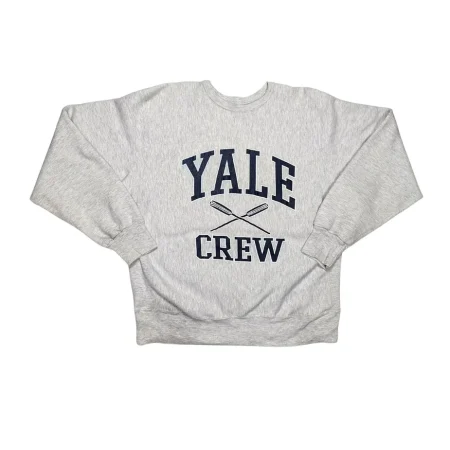 Vintage Yale Crew Sweatshirt MV Sports grau XL Made in USA