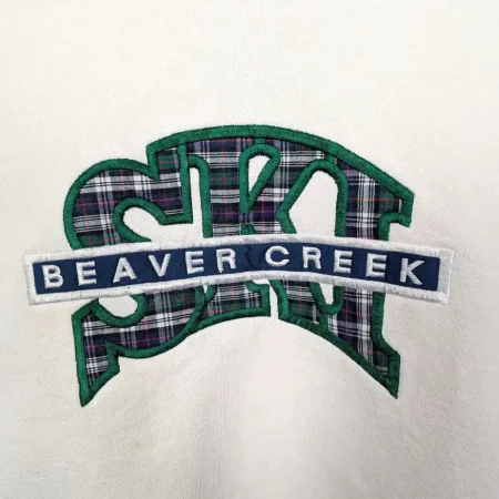 80er beaver creek ski wear stickerei 80er beaver creek ski wear stickerei