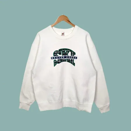 vintage beaver creek sweatshirt vorderseite