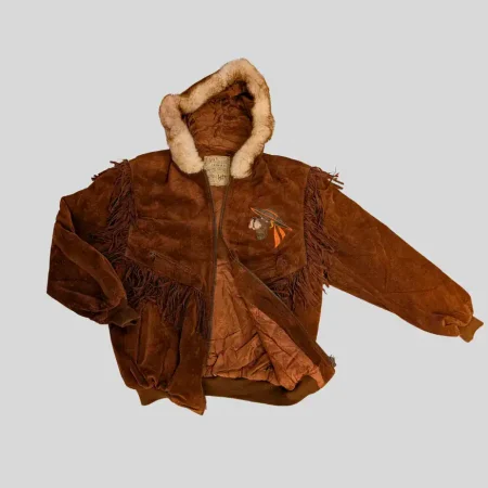 Vintage Wildlederjacke Damen L XL Vintage Wildlederjacke Damen L XL