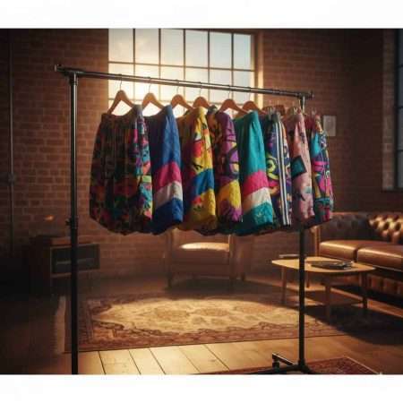 Vintage Sport-Shorts & Badehosen