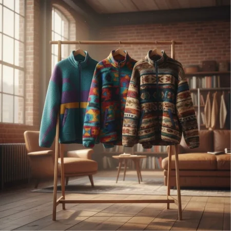 Vintage Fleece Jacken