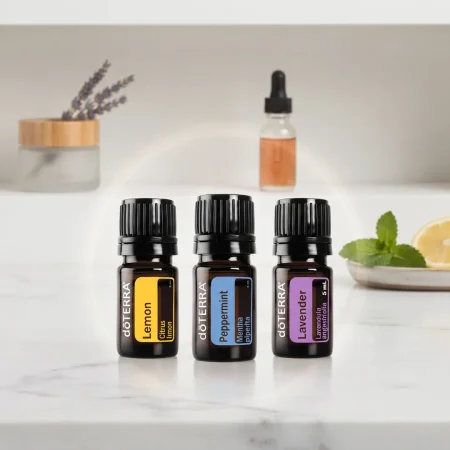 Ätherische Öle Einführungs-Set doTERRA Introductory Kit Einführungs-Set Box mit Lavendel, Zitrone und Pfefferminze